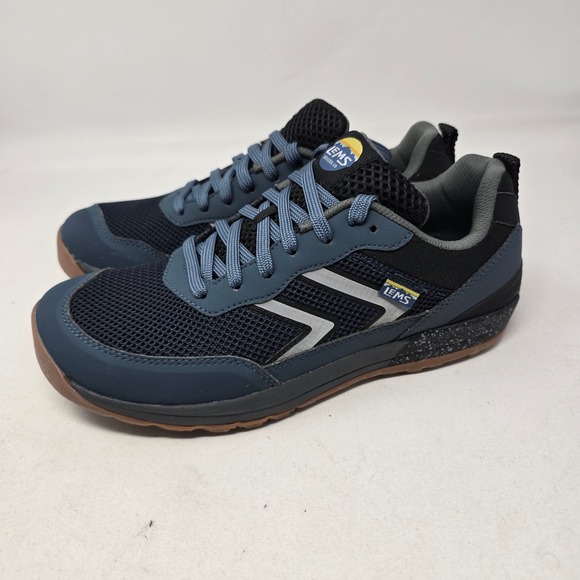 Lems Primal Pursuit Mens 10 Orion Blue Minimalist Zero Drop Trail Hiking Shoes - Picture 2 of 6